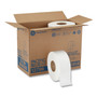 Georgia Pacific Professional Jumbo Jr. Bathroom Tissue Roll, Septic Safe, 2-Ply, White, 3.5" x 1,000 ft, 8 Rolls/Carton