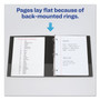 Avery Economy View Binder with Round Rings , 3 Rings, 1" Capacity, 11 x 8.5, Black, (5710) View Product Image