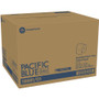 Georgia Pacific Professional Pacific Blue Basic Embossed Bathroom Tissue, Septic Safe, 1-Ply, White, 550/Roll, 80 Rolls/Carton
