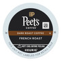 Peet's Coffee & Tea French Roast Coffee K-Cups, 22/Box