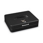 Honeywell Deluxe Cash Security Box, 11.8 x 9.4 x 3.7, Steel, Black