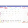At-A-Glance WatercolorsDesk Pad Calendar - Julian Dates - Monthly - 12 Month - January 2026 to December 2026 - 1 Month Single Page Layout