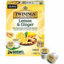 Twinings of London Lemon & Ginger Herbal Tea K-Cup - Herbal Tea - 24 Cup