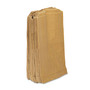 HOSPECO Napkin Receptacle Liners, 7.5" x 3" x 10.5", Brown, 500/Carton (HOS260) View Product Image