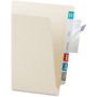 Tabbies Self-adhesive File Folder Label Protectors - For 3 1/2" x 2" Sheet - Rectangular - Clear - 100/Pack