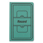 National Tuff Series Record Book, Green Cover, 12 x 7.5 Sheets, 300 Sheets/Book