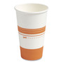 Perk Plastic Cold Cups, 16 oz, Clear, 50/Pack