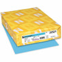 Astrobrights Color Paper - Blue - Letter - 8 1/2" x 11" - 24 lb Basis Weight - Smooth - (WAU22521)