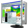 Kantek MaxView Monitor Magnifier Silver - For 19" Widescreen LCD Monitor - Acrylic - Anti-glare
