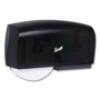 Scott Essential Coreless Twin Jumbo Roll Tissue Dispenser, 20 x 6 x 11, Black