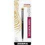 Zebra Multifunctional Stylus Pen - Integrated Writing Pen - 1 Each - 0.24" - Metal - Black