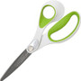 Westcott Straight CarboTitanium Scissors - 8" Overall Length - Straight - Titanium - Pointed Tip - Gray