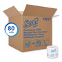 Scott Essential 100% Recycled Fiber SRB Bathroom Tissue, Septic Safe, 2-Ply, White, 473 Sheets/Roll, 80 Rolls/Carton (KCC13217) View Product Image