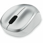 Verbatim Silent Wireless Blue LED Mouse - Silver - Blue LED/Optical - Wireless - Radio Frequency - Silver
