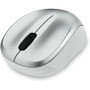 Verbatim Silent Wireless Blue LED Mouse - Silver - Blue LED/Optical - Wireless - Radio Frequency - Silver