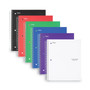 Five Star Wirebound Notebook, 3-Subject, Wide/Legal Rule, Randomly Assorted Cover Color, (150) 10.5 x 8 Sheets