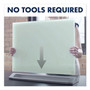 Quartet Desktop Magnetic Glass Dry-Erase Panel, 23" x 17", White Surface