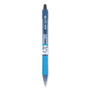 Pilot B2P Bottle-2-Pen Recycled Ballpoint Pen, Retractable, Medium 1 mm, Black Ink, Translucent Blue Barrel, Dozen (PIL32800) View Product Image