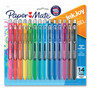 Paper Mate InkJoy Gel Pen, Retractable, Medium 0.7 mm, Assorted Ink and Barrel Colors, 14/Pack (PAP1951636) View Product Image