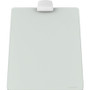 Quartet Glass Dry Erase Desktop Copy Holder, 20 Sheet Capacity, Glass/Plastic, White