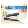 Bostitch InPower One-Finger Eco-Friendly Desktop Stapler, 25-Sheet Capacity, Black/Gray