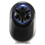 Bostitch QuietSharp Glow Classroom Electric Pencil Sharpener, AC-Powered, 6.13 x 10.69 x 9, Silver/Black