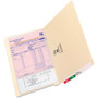 Smead Heavyweight Manila End Tab Folders, 9.5" High Front, Reinforced Straight Tabs, Legal Size, 0.75" Expansion, Manila, 100/Box