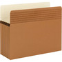 Smead Easy Grip Pockets, 5.25" Expansion, Letter Size, Redrope, 10/Box