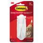 Command Large Designer Hook - 5 lb (2.27 kg) Capacity - Plastic - White