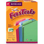 Smead Erasable Folders, Letter Size, 1/3-Cut Tabs, Assorted Colors, 18/Box (SMD64031) View Product Image