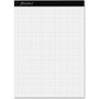 Ampad Quad-ruled Double Sheet Writing Pads - 100 Sheets - Both Side Ruling Surface - 15 lb Basis Weight - 8 1/2" x 11 3/4" Sheet Size - 0.41" Height x 8.5" Width x 11.8" Length