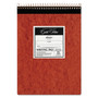 Ampad Gold Fibre Retro Wirebound Writing Pads, Wide/Legal and Quadrille Rule, Red Cover, 70 White 8.5 x 11.75 Sheets (TOP20008R) View Product Image