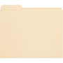 Smead Reinforced Tab Manila File Folders, 1/3-Cut Tabs: Left Position, Letter Size, 0.75" Expansion, 11-pt Manila, 100/Box
