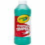 Crayola Premier Tempera Paint - 1 Color(s) - Green - 16 oz