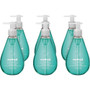 Method Gel Hand Soap - Waterfall Scent - 12 fl oz - Pump Bottle Dispenser - Hand - Aqua - (MTH00379CT)