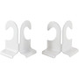 Baumgartens Suspended Ceiling Hooks 2 Pack WHITE (54510) - 30 lb (13.61 kg) Capacity - Durable - 2" Size - for Plant, Sign, Decoration, Office, Classroom, Garage, Home, Cell Phone - White