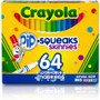 Crayola Pip-Squeaks Washable Markers - Conical Marker Point - Washable