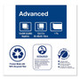 Tork Advanced Masterfold Dispenser Napkin, 1-Ply, 12" x 17", Natural, 500/PK, 12PK/CT