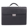 Swiss Mobility Milestone Briefcase, Fits Devices Up to 15.6", Leather, 5 x 5 x 12, Black (SWZ49545801SM) View Product Image