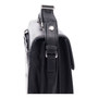 Swiss Mobility Milestone Briefcase, Fits Devices Up to 15.6", Leather, 5 x 5 x 12, Black