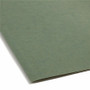 Smead Box Bottom Hanging File Folders, 1" Capacity, Letter Size, Standard Green, 25/Box