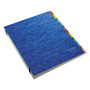 Pendaflex PressGuard Expadable 1-31 Index Desk File - 30 Printed Tab(s) - Digit - 1-30 - 30 Tab(s)/Set - Black, Blue Divider