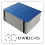 Pendaflex Expanding Desk File, 31 Dividers, Date Index, Letter Size, Blue Cover
