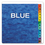 Pendaflex Expanding Desk File, 31 Dividers, Date Index, Letter Size, Blue Cover