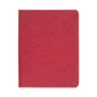 ACCO Pressboard Report Cover with Tyvek Reinforced Hinge, Two-Piece Prong Fastener, 3" Capacity, 8.5 x 11, Red/Red