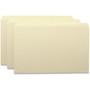 Smead Reinforced Tab Manila File Folders, Straight Tabs, Legal Size, 0.75" Expansion, 11-pt Manila, 100/Box