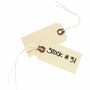 Avery Manila G Shipping Tag - #9 - 3.75" Length x 1.87" Width - Rectangular - String Fastener - Card Stock