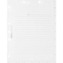 Tabbies Medical Chart Index Divider Sheets, Untabbed, 11 x 8.5, White, 400/Box (TAB54520) View Product Image