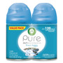 Air Wick Freshmatic Ultra Spray Refill, Fresh Waters, 5.89 oz Aerosol Spray, 2/Pack 3 Packs/Carton