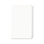 Avery Preprinted Legal Exhibit Side Tab Index Dividers, Avery Style, 25-Tab, 26 to 50, 14 x 8.5, White, 1 Set, (1431)